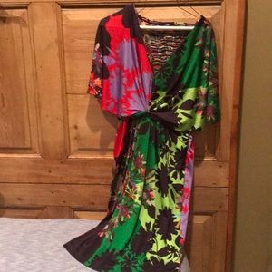 Very unusual semi formal/party dress/colorful